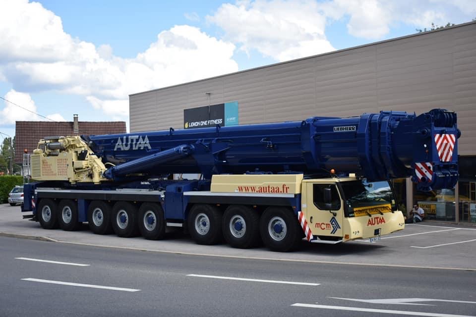 Une grue mobile de capacité 500 tonnes pour renforcer MCM LEVAGE - GROUPE  AUTAA